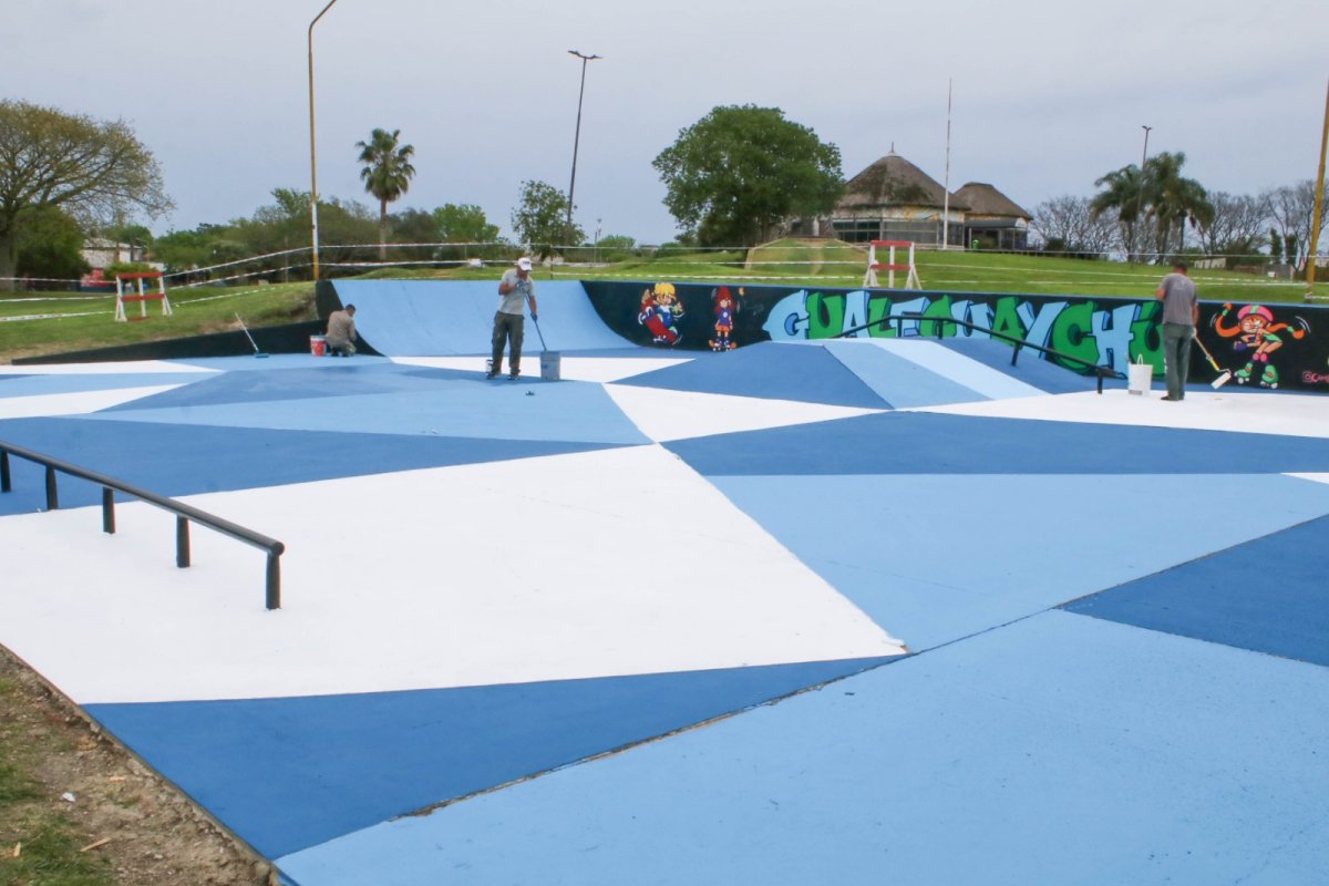 Finalizó la remodelación del Skatepark, un espacio de dispersión, encuentro y cultura urbana