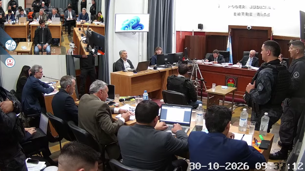 EN VIVO : A más de nueve años del femicidio de Micaela García, la Justicia entrerriana vuelve a juzgar a Néstor Pavón