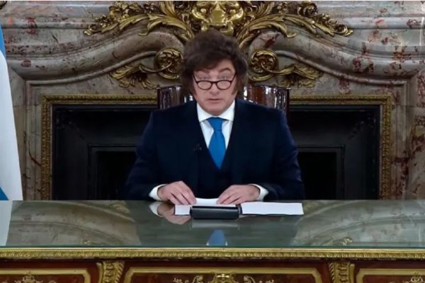 Milei hablará sobre Malvinas por cadena nacional
